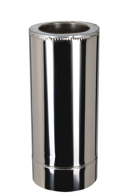 Труба з термоізоляцією нерж/нерж AISI 201 0,8 мм 0,5 м ф100/160 3085 купити