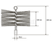 Щітка пластикова для чищення димоходу Savent 300 мм 2-96-311 купити 8