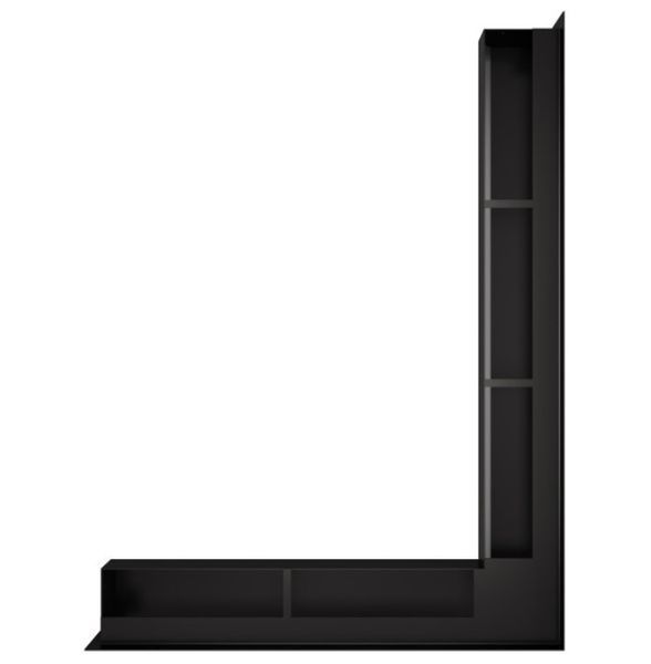 Решетка вентиляционная для камина LOFT NL 60/600x800 Черный 1700-00 купить