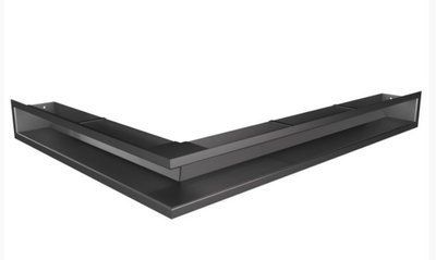 Решетка вентиляционная для камина LOFT NL 90/600x400 Графит 1709-228 купить