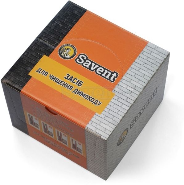 Засіб для немеханічного чищення димоходів Savent 1 кг (25 шт х 40 г) 1-104-835 купити